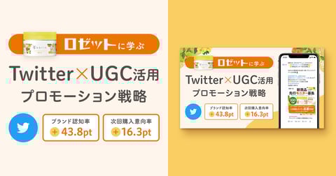 【ブランド認知率＋43.8pt、次回購入意向率＋16.3pt】ロゼットに学ぶ、Twitter×UGC活用プロモーション戦略