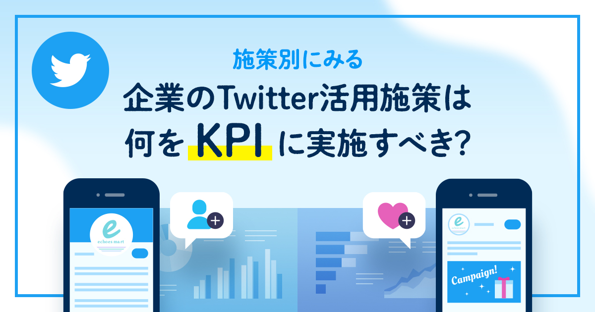 Twitter　施策　KPI