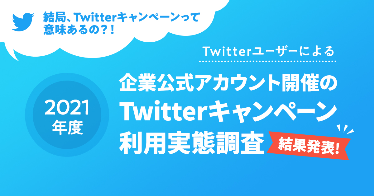 Twitterキャンペーン開催！