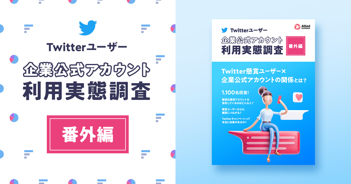 Twitterユーザー企業公式アカウント 利用実態調査～番外編～