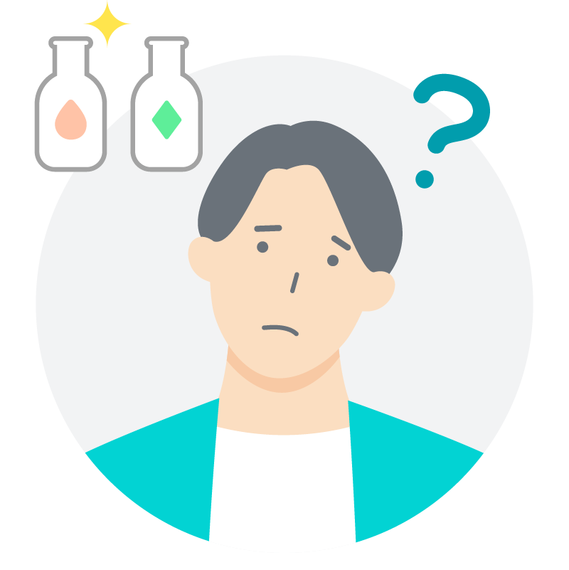 競合商品と比較した際の自社優位性が分からない