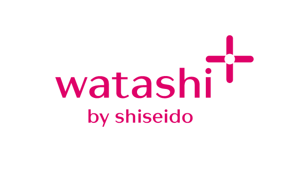 資生堂watashi+ ロゴ